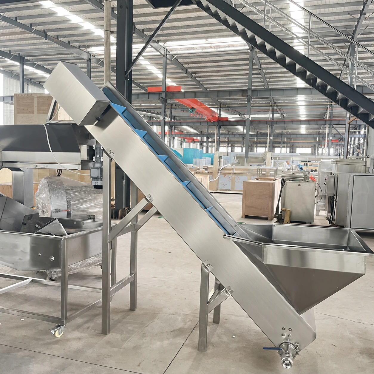 Food processing equipment manufacturing details